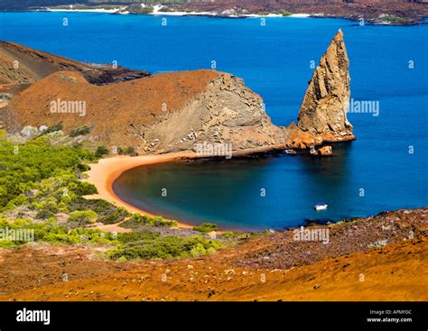 Pinnacle Rock, Bartolome Island, Galapagos Stock Photo - Alamy