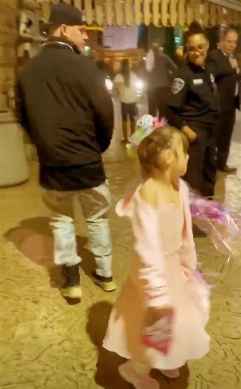 Dancing WIth Dad from Channing Tatum Takes Daughter Everly on Las Vegas ...