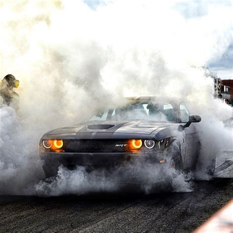 We love burnouts. | Dodge muscle cars, Dodge challenger, Mustang cars