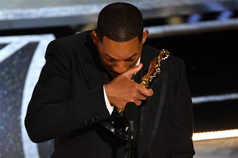 Will Smith wins Best Actor Oscar after Chris Rock slap