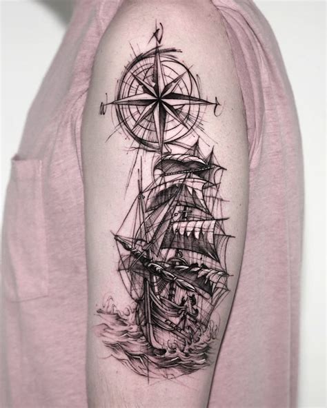 95 Ship Tattoo Ideas and Meanings Inspired by the Ocean