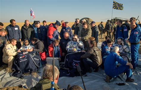 Multinational Soyuz Crew Returns Safely to Earth after Departing ISS ...