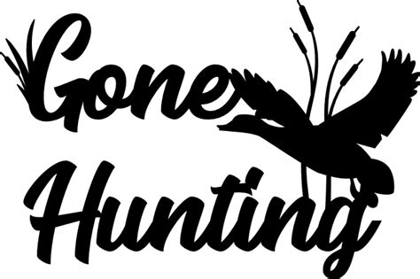 gone hunting, duck hunter free svg file - SVG Heart