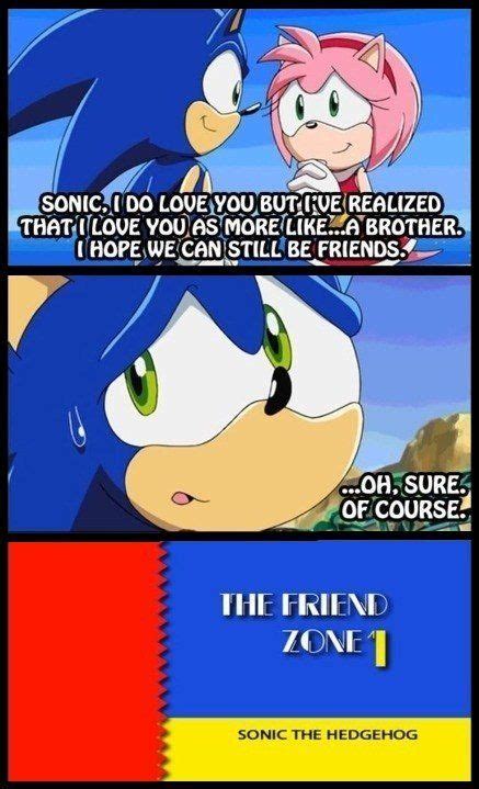 [Image - 261782] | Friend Zone | Sonic, Funny memes, Sonic the hedgehog