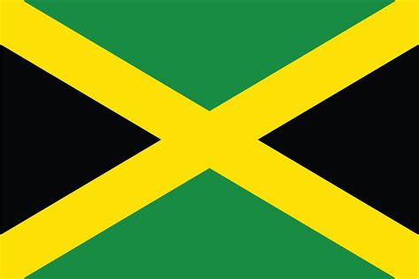 Vector of Jamaican flag. , #sponsored, #icon#vector#illustration# ...