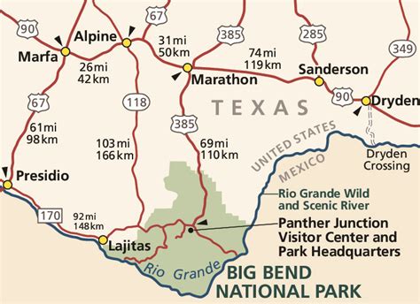 10+ Big bend national park map wallpaper ideas – Wallpaper