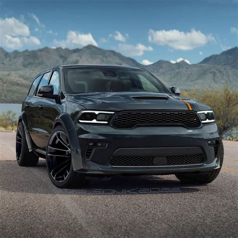 Dodge Durango SRT Hellcat Gets Virtually Low and Widebody on Big ...