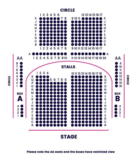 Seating Layout For Blackpool Opera House