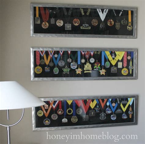 Honey I'm Home: Displaying Running Medals