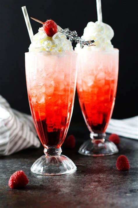 Raspberry Cream Italian Soda | Platings & Pairings | Homemade recipes ...