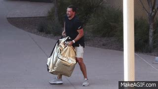 Giant Backpack Prank! on Make a GIF