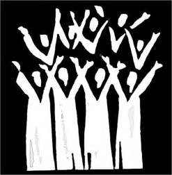 Choir In Black And White Clip Art at Clker.com - vector clip art online ...