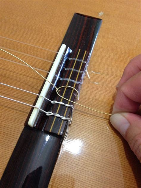 How to change a classical guitar string - B+C Guides