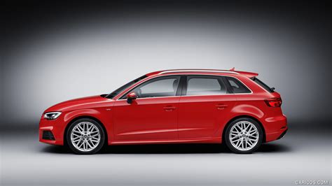 Audi A3 Sportback | 2017MY (Color: Tango Red) | Side