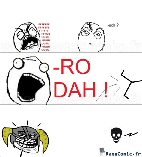 Ce que Fuuu- veut dire - Trollface - Rage Comics Francais, Troll face