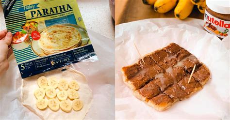 How To Make Thai Street Style Banana Nutella Roti At Home With Just 6 ...