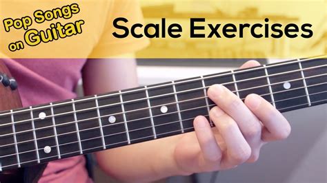 Scale Exercises for Guitar | Video | Lesson - YouTube