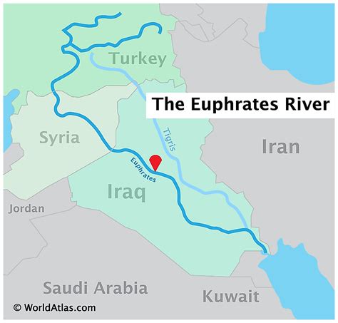 Middle East Map Tigris And Euphrates River - Get Latest Map Update