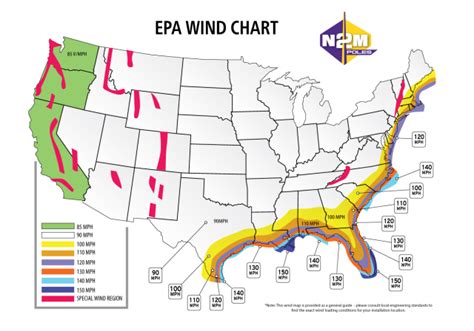 Wind Speed Map - Advantage Environmental Lighting