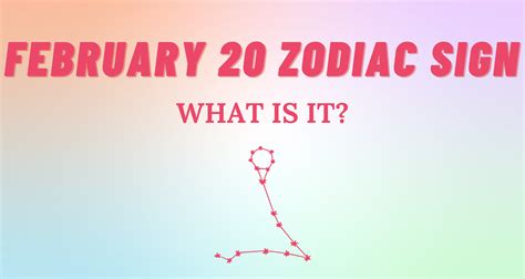 February 20 Zodiac Sign Explained | So Syncd