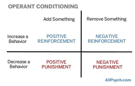 Reinforcement and Punishment in Psychology 101 at AllPsych Online ...