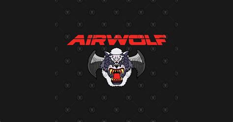 Airwolf Insignia - Airwolf - T-Shirt | TeePublic