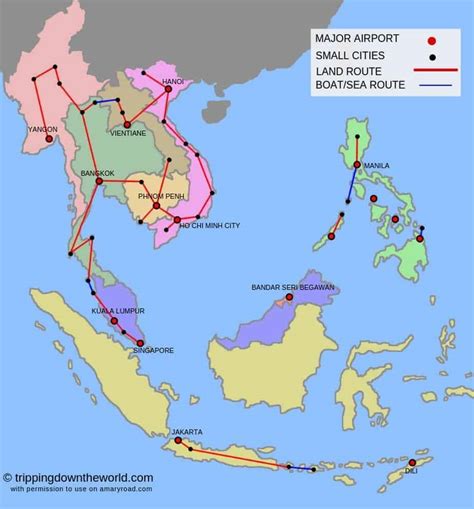 [2019] Southeast Asia Travel Route and Itineraries: From 2 weeks up to ...