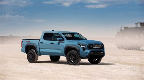 2024 Toyota Tacoma TRD Pro Rendered Based On Patent…