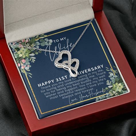 31st Anniversary Gift for Wife, 31st Anniversary Gifts, 31 Year ...