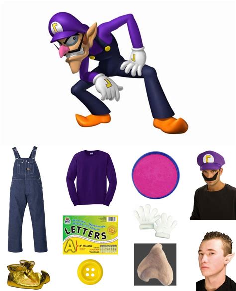 Waluigi Costume | Carbon Costume | DIY Dress-Up Guides for Cosplay ...