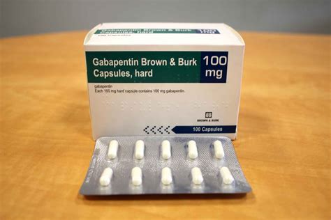 Gabapentin Capsules | Brown & Burk | UK