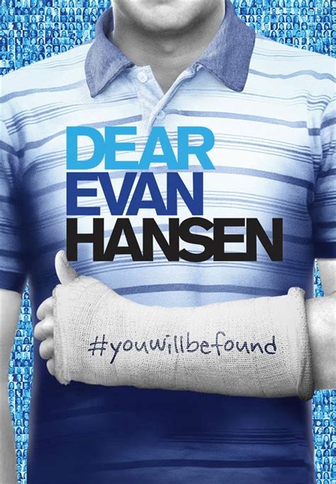 Dear Evan Hansen poster