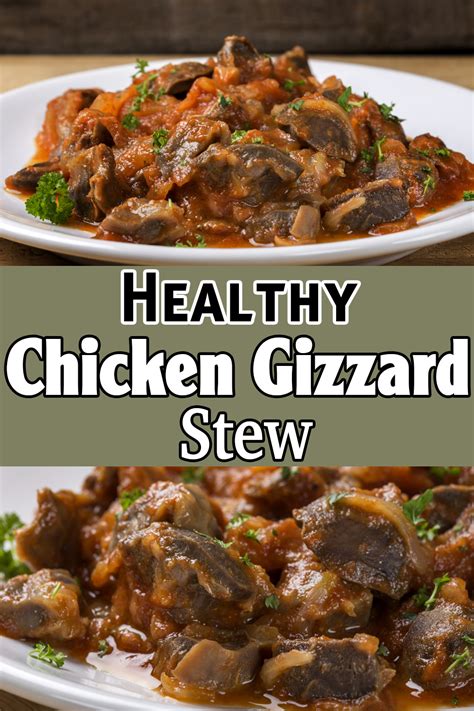 Chicken Gizzard - Healthy Chicken Gizzard Stew + Fried Chicken Gizzard ...