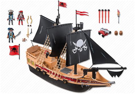 Buy Playmobil: Pirates Combat Ship (6678) at Mighty Ape NZ