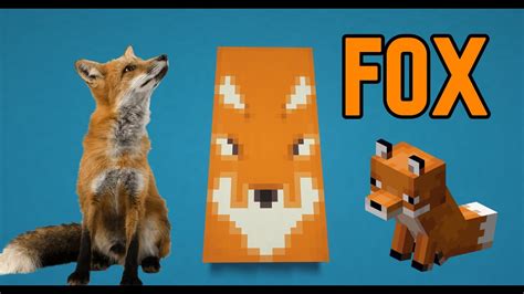 Banner design ideas: How to make a FOX banner in Minecraft! - YouTube