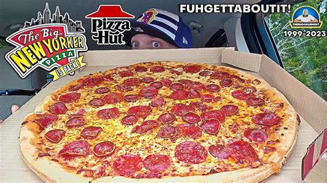 Pizza Hut® The Big New Yorker Pizza Review! 🍕 | 1999 Revisited ...