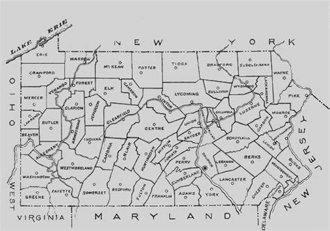 PA State Archives - Pennsylvania Municipality Incorporation Dates Map ...