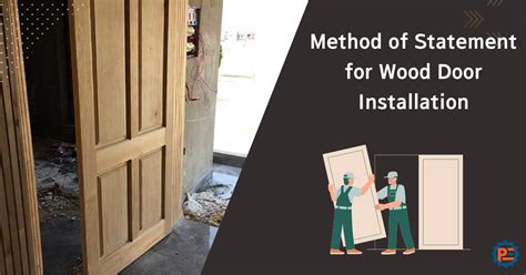 Method Statement for wood door | How to install wooden doors