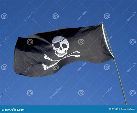 Skull and Crossbones Flag stock photo. Image of bone, eyepatch - 1990