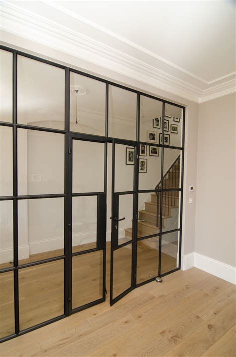 Crittal-style Bespoke Steel Internal Door - supplied and installed in ...