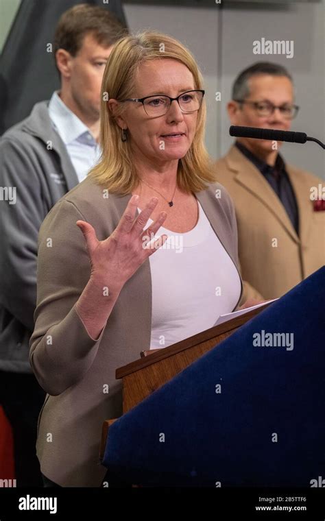 BROOKLYN NY, MARCH 08: EMC Commissioner Deanne Criswell talks at a ...