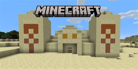 Minecraft Player Finds Desert Temple in an Unusual Spot