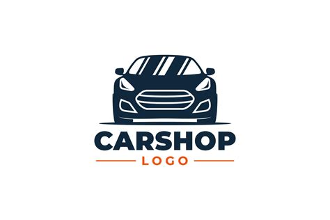 car shop logo template sedan 26303317 Vector Art at Vecteezy