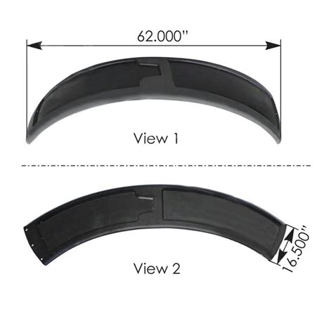 Peterbilt 379 Front Fenders - Raney's Truck Parts