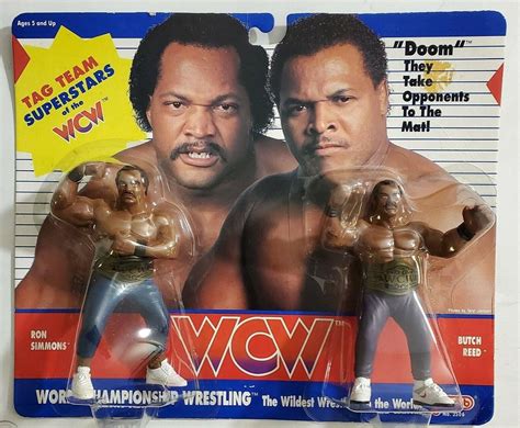 1990 WCW Galoob Series 1 Doom: Ron Simmons & Butch Reed – Wrestling ...