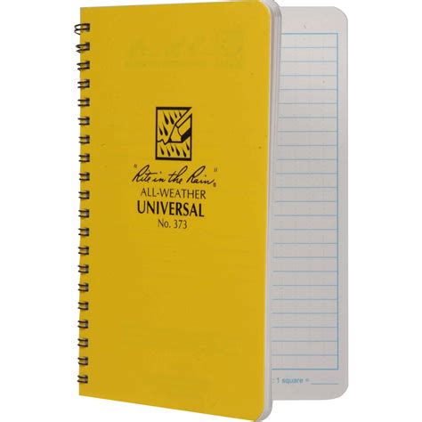 Rite in the Rain All Weather Spiral Notebook With Universal 373