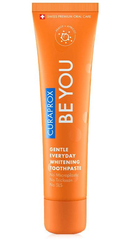 Curaprox BE YOU Orange Toothpaste (60ml) | Whitening toothpaste ...