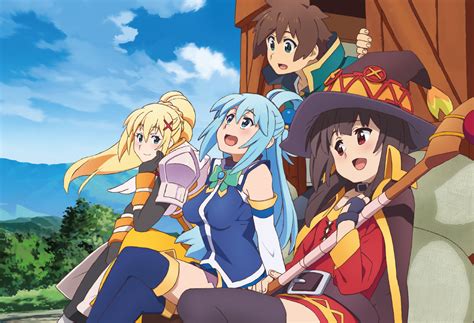 Konosuba - Konosuba Aqua And Kazuma (#210153) - HD Wallpaper ...