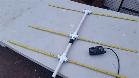 DIY: 2m Tape Measure Yagi Antenna | Antenna, Ham radio, Amateur radio