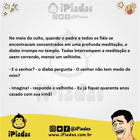 O Diabo em Pessoa - Piadas Engraçadas